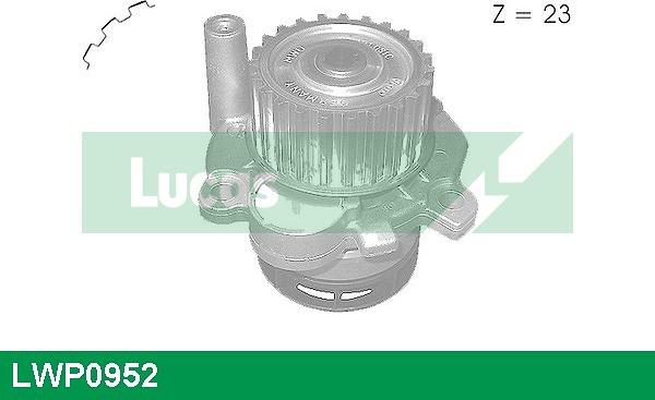 LUCAS LWP0952 - Водяной насос www.autospares.lv