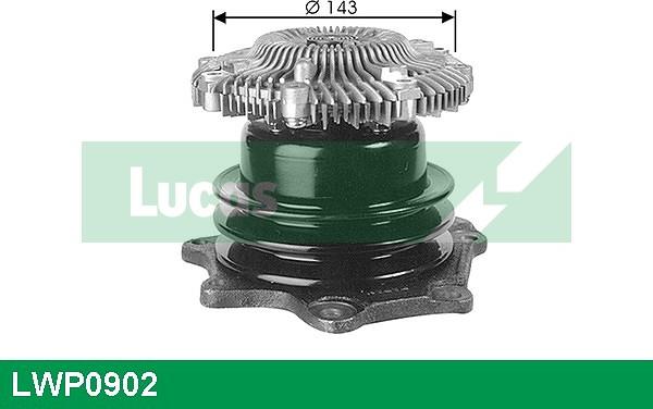 LUCAS LWP0902 - Ūdenssūknis www.autospares.lv