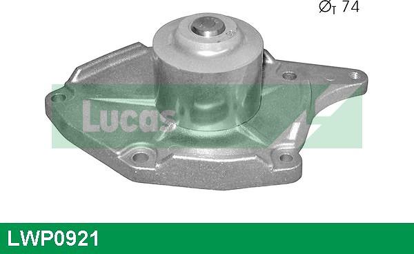 LUCAS LWP0921 - Ūdenssūknis www.autospares.lv