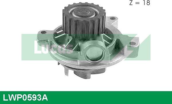 LUCAS LWP0593A - Ūdenssūknis www.autospares.lv