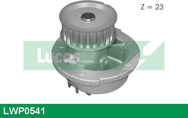 LUCAS LWP0541 - Ūdenssūknis autospares.lv