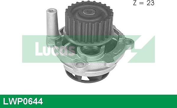 LUCAS LWP0644 - Ūdenssūknis www.autospares.lv