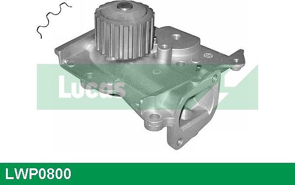 LUCAS LWP0800 - Ūdenssūknis www.autospares.lv