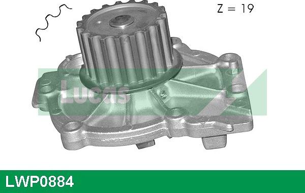 LUCAS LWP0884 - Ūdenssūknis autospares.lv