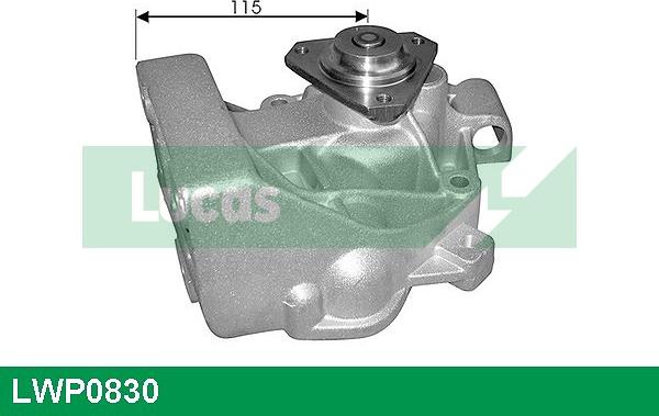 LUCAS LWP0830 - Водяной насос www.autospares.lv