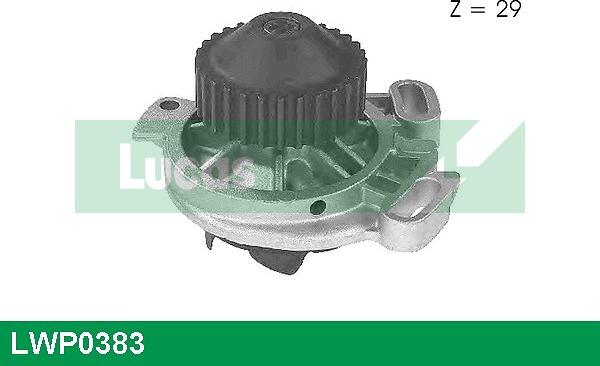 LUCAS LWP0383 - Ūdenssūknis www.autospares.lv