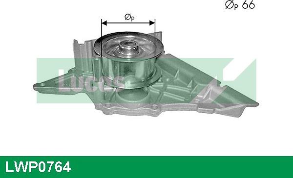 LUCAS LWP0764 - Ūdenssūknis www.autospares.lv