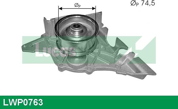 LUCAS LWP0763 - Ūdenssūknis www.autospares.lv