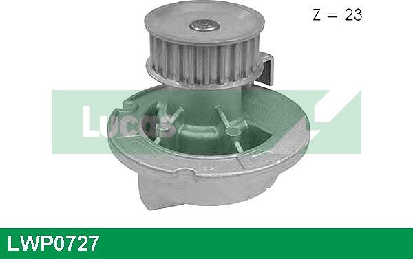 LUCAS LWP0727 - Water Pump www.autospares.lv