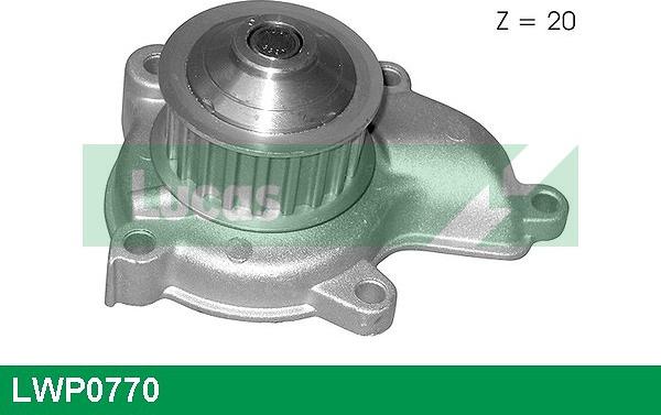 LUCAS LWP0770 - Water Pump www.autospares.lv