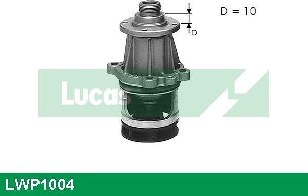 LUCAS LWP1004 - Ūdenssūknis www.autospares.lv