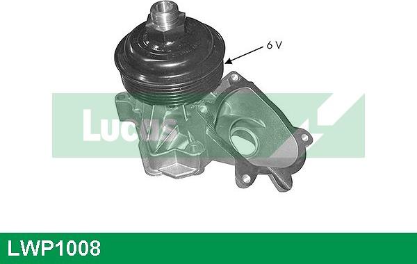 LUCAS LWP1008 - Ūdenssūknis www.autospares.lv