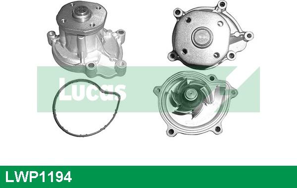 LUCAS LWP1194 - Ūdenssūknis www.autospares.lv