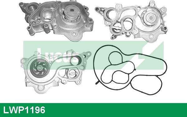 LUCAS LWP1196 - Ūdenssūknis www.autospares.lv