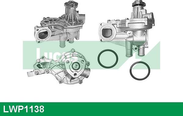 LUCAS LWP1138 - Ūdenssūknis www.autospares.lv