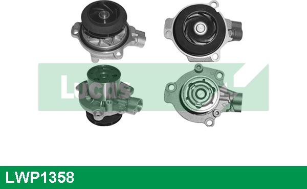 LUCAS LWP1358 - Water Pump www.autospares.lv