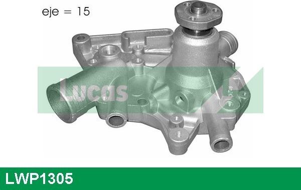 LUCAS LWP1305 - Водяной насос www.autospares.lv