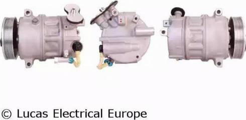 Lucas Electrical ACP905 - Compressor, air conditioning www.autospares.lv