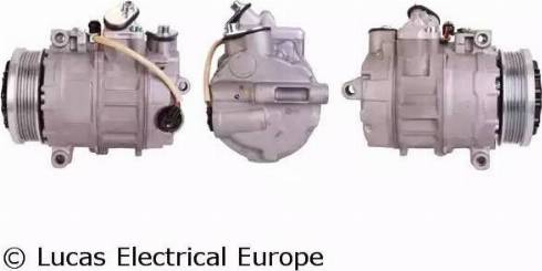 Lucas Electrical ACP918 - Compressor, air conditioning www.autospares.lv