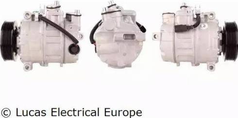 Lucas Electrical ACP494 - Compressor, air conditioning www.autospares.lv