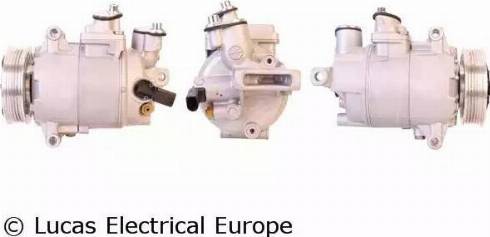 Lucas Electrical ACP495 - Kompresors, Gaisa kond. sistēma www.autospares.lv