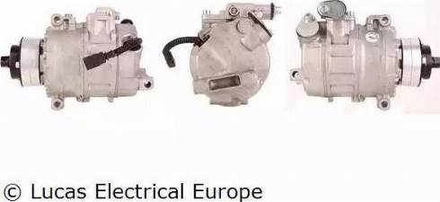 Lucas Electrical ACP496 - Compressor, air conditioning www.autospares.lv