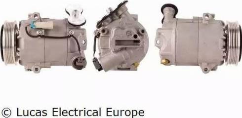 Lucas Electrical ACP522 - Kompresors, Gaisa kond. sistēma www.autospares.lv