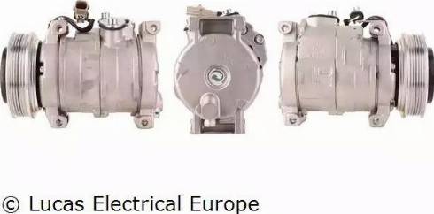 Lucas Electrical ACP574 - Kompresors, Gaisa kond. sistēma www.autospares.lv