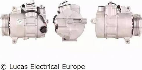 Lucas Electrical ACP643 - Compressor, air conditioning www.autospares.lv