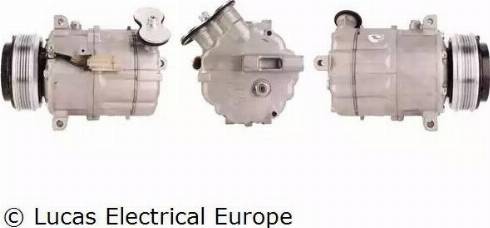 Lucas Electrical ACP198 - Kompresors, Gaisa kond. sistēma www.autospares.lv