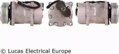 Lucas Electrical ACP131 - Kompresors, Gaisa kond. sistēma www.autospares.lv