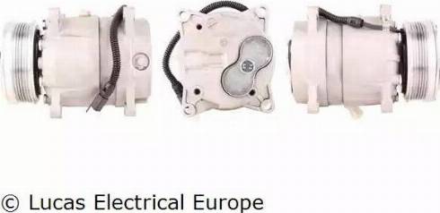 Lucas Electrical ACP129 - Kompresors, Gaisa kond. sistēma www.autospares.lv