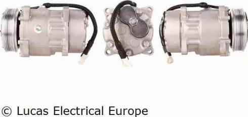 Lucas Electrical ACP120 - Kompresors, Gaisa kond. sistēma www.autospares.lv