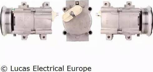 Lucas Electrical ACP128 - Kompresors, Gaisa kond. sistēma www.autospares.lv