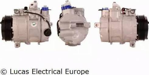 Lucas Electrical ACP355 - Compressor, air conditioning www.autospares.lv