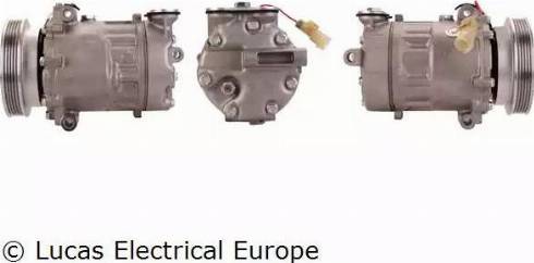 Lucas Electrical ACP292 - Kompresors, Gaisa kond. sistēma www.autospares.lv