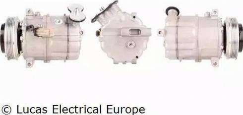 Lucas Electrical ACP200 - Kompresors, Gaisa kond. sistēma www.autospares.lv