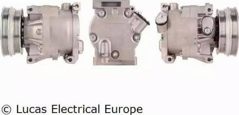 Lucas Electrical ACP281 - Kompresors, Gaisa kond. sistēma www.autospares.lv