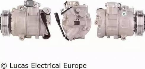 Lucas Electrical ACP231 - Kompresors, Gaisa kond. sistēma www.autospares.lv