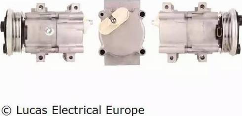 Lucas Electrical ACP277 - Kompresors, Gaisa kond. sistēma www.autospares.lv