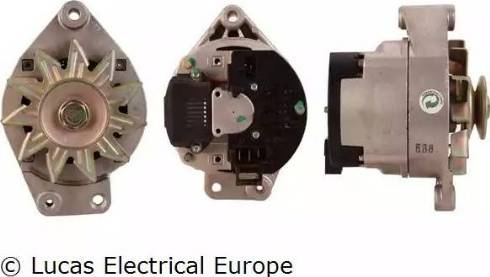 Lucas Electrical LRA00743 - Ģenerators autospares.lv