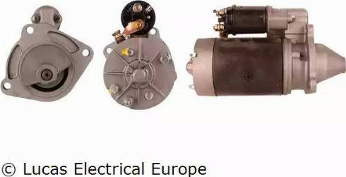 Lucas Electrical LRS00574 - Стартер www.autospares.lv