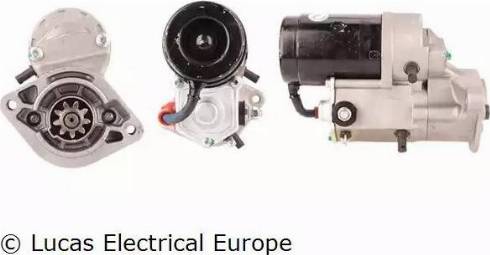 Lucas Electrical LRS00696 - Стартер www.autospares.lv