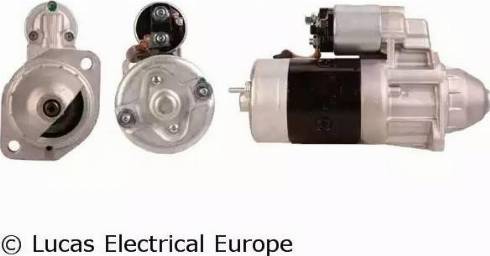 Lucas Electrical LRS00658 - Стартер www.autospares.lv