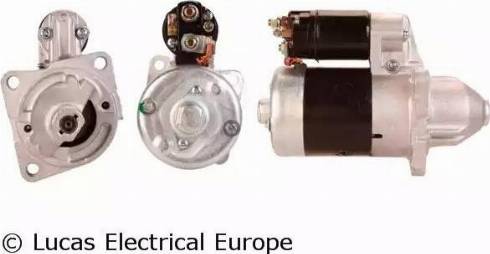 Lucas Electrical LRS00110 - Стартер www.autospares.lv