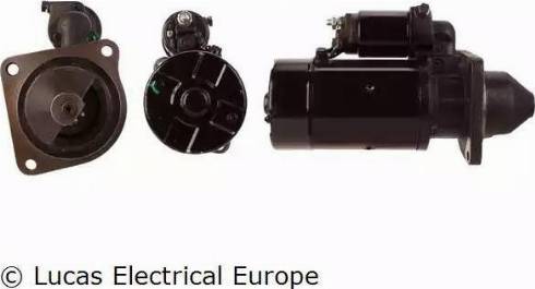 Lucas Electrical LRS00847 - Стартер www.autospares.lv