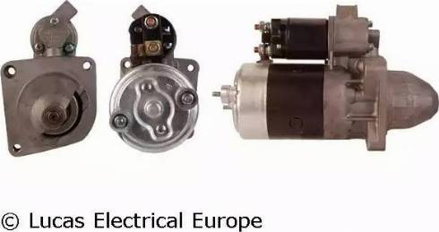 Lucas Electrical LRS00743 - Starter www.autospares.lv