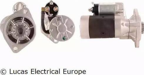 Lucas Electrical LRS01501 - Стартер www.autospares.lv