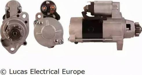 Lucas Electrical LRS01667 - Стартер www.autospares.lv