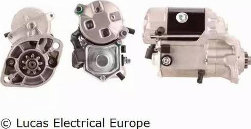 Lucas Electrical LRS01225 - Стартер www.autospares.lv